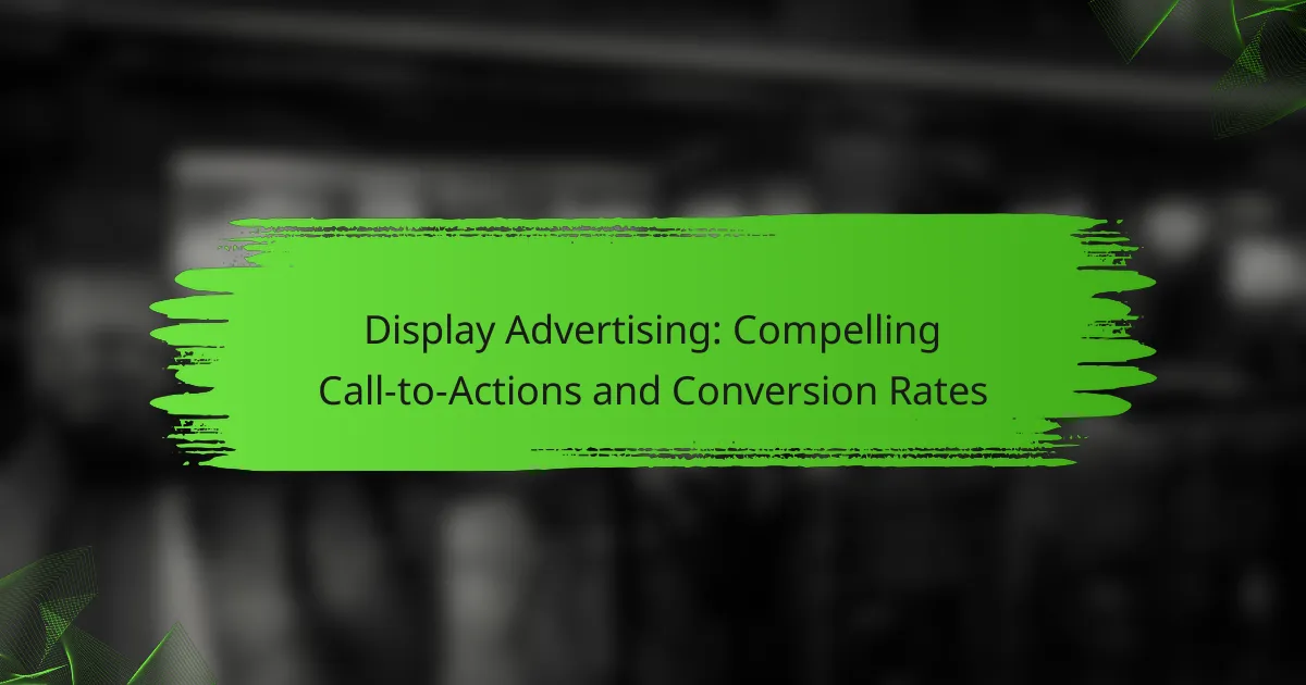 Display Advertising: Compelling Call-to-Actions and Conversion Rates