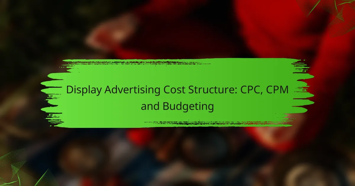 Display Advertising Cost Structure: CPC, CPM and Budgeting